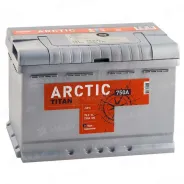 Titan Arctic (75 Ah) 750 A, 12 V Обратная, R+ L3