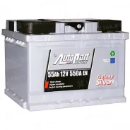 GALAXY SILVER (55 Ah) 550 A, 12 V Обратная, R+ LB2
