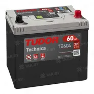 TUDOR Technika (60 Ah) 390 A, 12 V Обратная, R+ D23