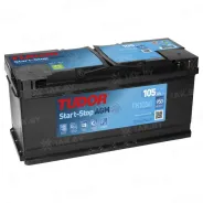 TUDOR Start-Stop AGM (105 Ah) 950 A, 12 V Обратная, R+ L6