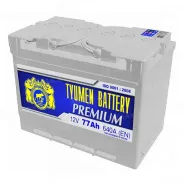 Тюмень Премиум (77 Ah) 640 A, 12 V Прямая, L+ L3