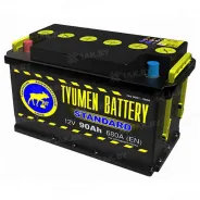 Тюмень Стандарт (90 Ah) 680 A, 12 V Прямая, L+ L5