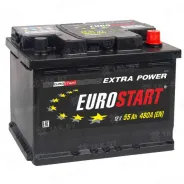 EUROSTART Extra Power (55 Ah) 480 A, 12 V Обратная, R+ L2 EU550E