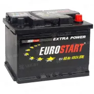 EUROSTART Extra Power (60 Ah) 520 A, 12 V Обратная, R+ L2 EU600E