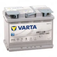 VARTA Silver Dynamic AGM (60 Ah) 680 A, 12 V Обратная, R+ L2 560901