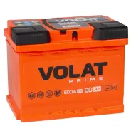 VOLAT Prime (60 Ah) 590 A, 12 V Прямая, L+ L2 VP601